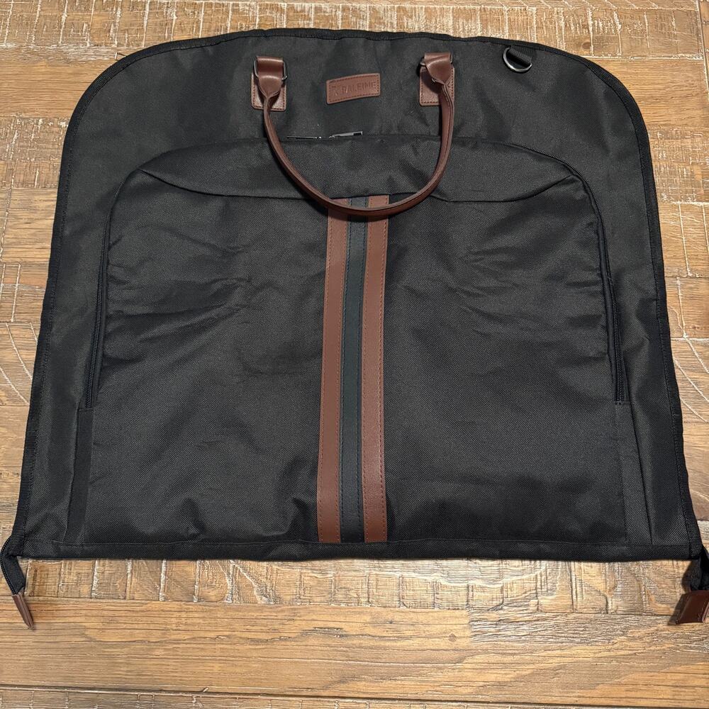Baleine Garment Bag Travel Bag Suit Black and Brown Travel Traveller Business